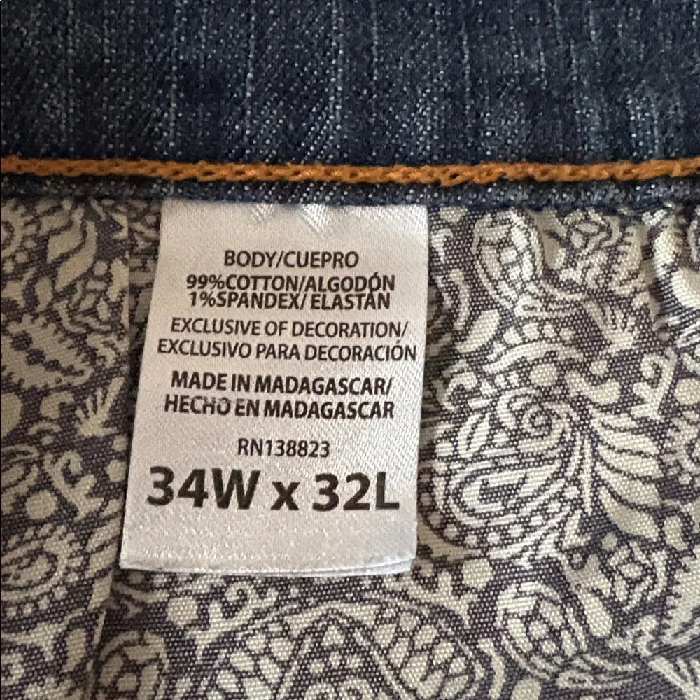 Cody James men’s jeans size 34x32 excellent condition - Picture 4 of 4